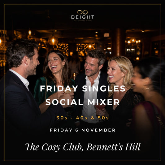 06 November 2026 | Friday Social Mixer | Birmingham COSY CLUB | Event Pass | 30s, 40s & 50s