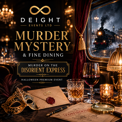 31 October 2026 | Murder Mystery & Fine Dining | Nottingham | Member Booking