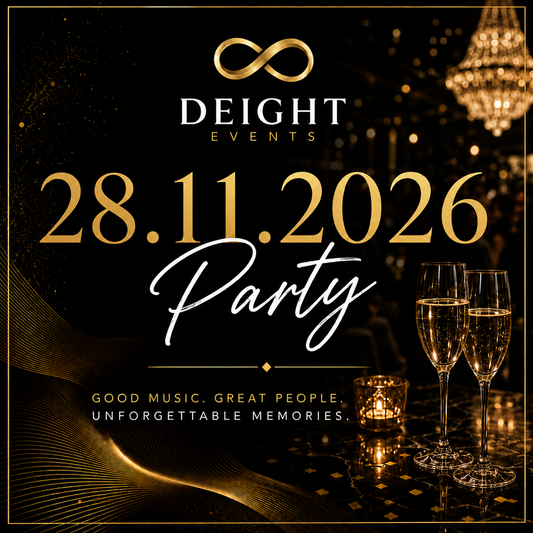 28 November 2026 | DEIGHT Anniversary Party | Birmingham | Member Booking
